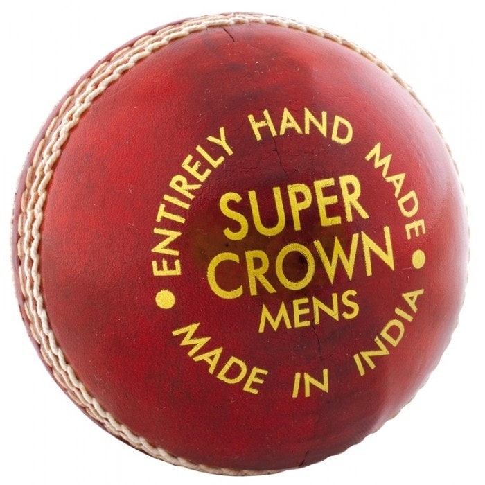 Readers Super Crown Cricket Ball - Red - One Size