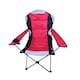 image 1 of Luxury Padded High Back Folding Outdoor, Camping, Fishing Chair in Red
