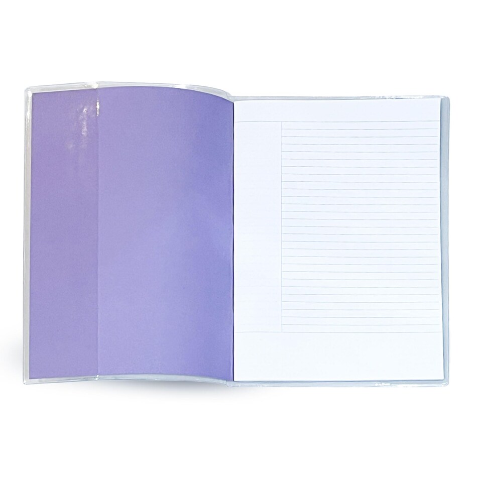 image 1 of Rhino Plastic Protective Sleeves Exercise Book Covers Clear A4 50 Pack