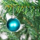 image 5 of Christmas Tree Decorations Baubles teal blue 5cm-18pcs set-pvc