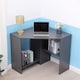 image 2 of Computer Desk PC Laptop Table Corner Home Office Study Gaming | Grey