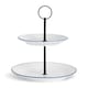 image 1 of Nicola Spring White Farmhouse Cake Stand - 21cm | White | White
