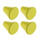 image 1 of Green Plastic Cone Door Knobs and Handles | Green | 4