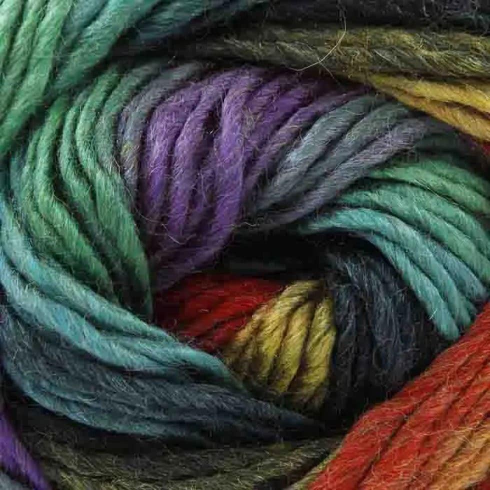 King Cole Multicoloured Riot Chunky Yarn (Value Pack 12 x 100g Balls) For Crochet, Knitting - 134m per ball