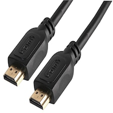 LMS DATA High Speed HDMI Lead, Male to Male, 24K Gold Connectors, 15m Black