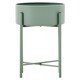 image 1 of Interiors by Premier Sturdy Large Green Floor Standing Planter, Contemporary Outdoor Pot For Flowers, Durable Floor Planter Green