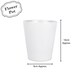 image 3 of Minimalist Design Small Ceramic Mint Plant Pot