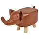 image 2 of Children's Elephant Stool Seat | Brown | 1
