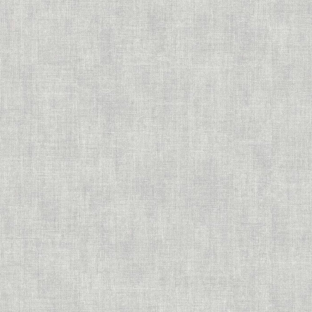 Muriva Linen Textured Wallpaper - Grey - 10m x 53cm Grey