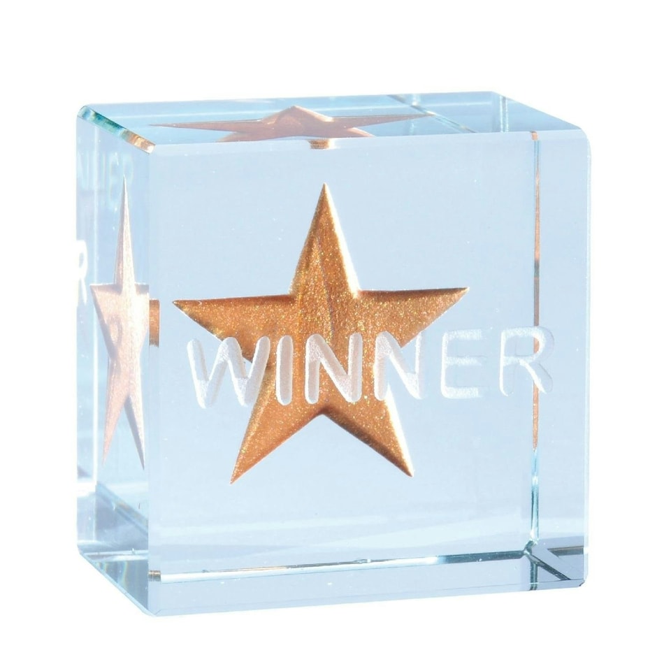 Spaceform Text Token Winner Bronze 1625
