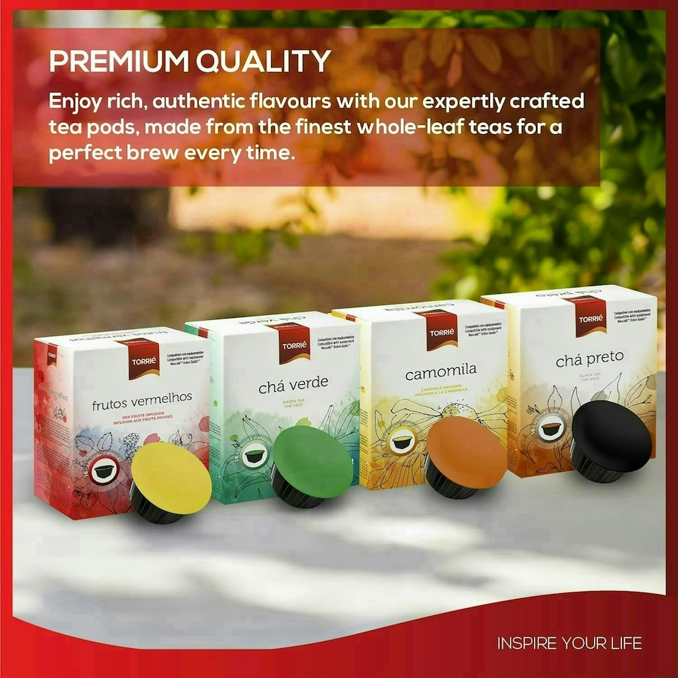 image 1 of Black Tea - Dolce Gusto ® Compatible Coffee Machine Capsules (16 Pods)
