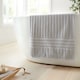 image 1 of Bianca Hotel Cotton Bath Sheet | Silver | Silver Grey | Bath sheet