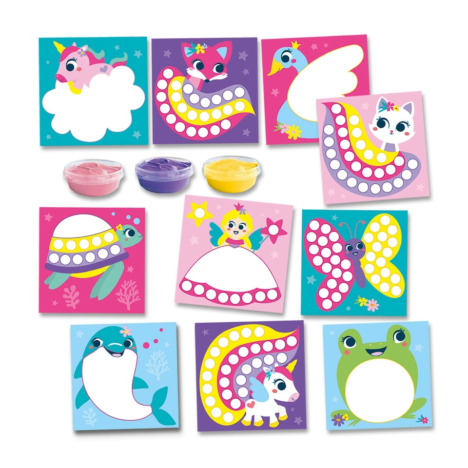 image 1 of SES Creative My First, Fingerprint Paint Fantasy Figures