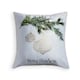 image 2 of BHS Christmas Foil Bauble Design Cushion, Green Green | Green