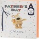 image 4 of Boofle with Pint Glass Cheers! Father's Day Card for Dad, Grandad, Husband