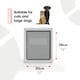 image 3 of Dog Mate Large Dog Door – White (216W)