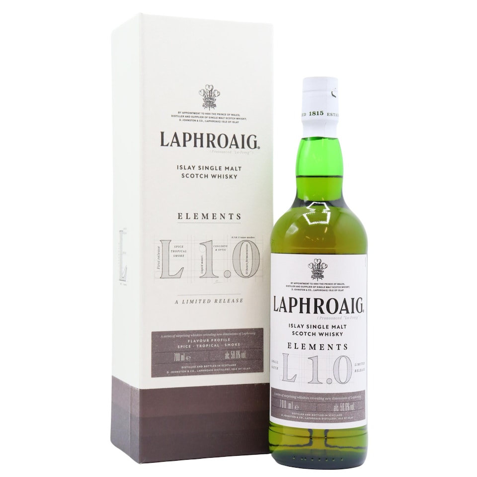 image 1 of Laphroaig - Elements 1.0 Single Malt Scotch Whisky