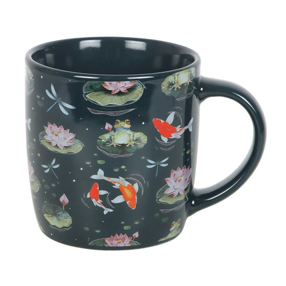 image 1 of Something Different Pond Mug - Blue - One Size
