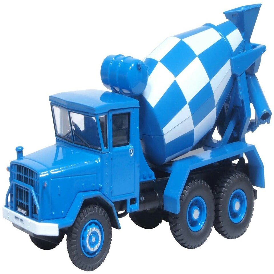 Oxford Diecast AEC 690 Cement Mixer Blue