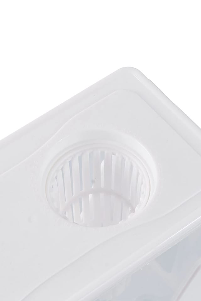 image 1 of Living and Home 3.5L Plastic Refrigerator Cold Water Drink Beverage Dispenser with Base | Clear