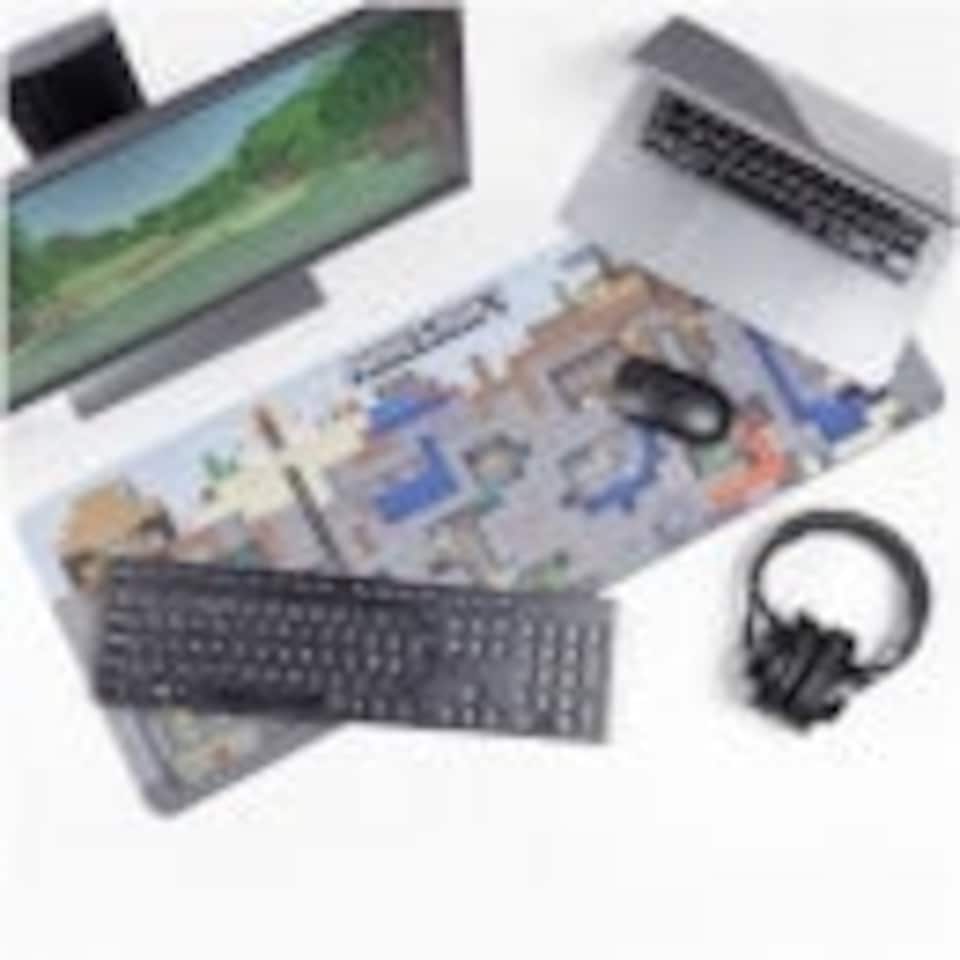Minecraft World Desk Mat Multi