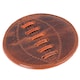 image 4 of SPORTGIFTZ - Buffalo Leather Coaster | Rugby Ball Stitching | Durable and Elegant Design Red