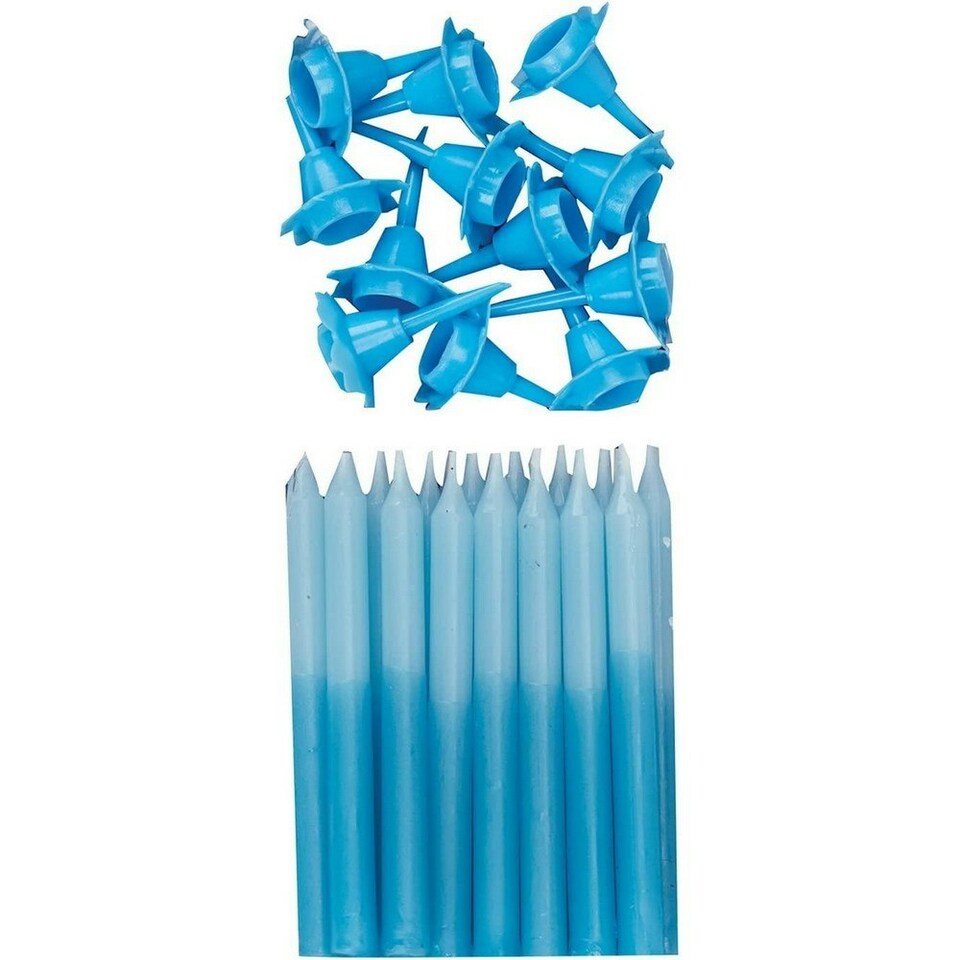 Amscan Graduation Candle - Blue - One Size