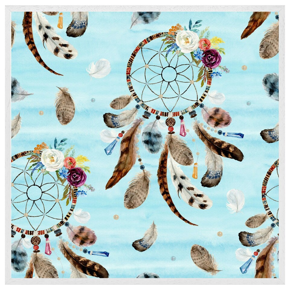 image 1 of tribe decor (Picutre Frame) White | S