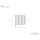 image 2 of Graham Farish Scenecraft 6ft Garden Fencing 10pcs (Pre-Built)