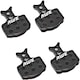 image 3 of AWE Set x 2 Semi Metallic Disc Brake Pads Compatible with Formula Mega