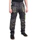 image 5 of UK28 Artmas Stretch Slim Mens Work Trousers with Durable Stretch Fabric Knee Pads and Reflective Details