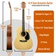 image 8 of MX by 3rd Avenue Cutaway Acoustic Guitar Pack Orange