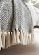 image 2 of Cosmo Living Throw - Diamond Mono - 150 X 200 Cm