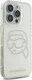 image 4 of Karl Lagerfeld IML Rhinestones Karl Head Hardcase for iPhone 16 Pro 6.3 Clear - KLHCP16LHKHDCELT | Clear | Clear