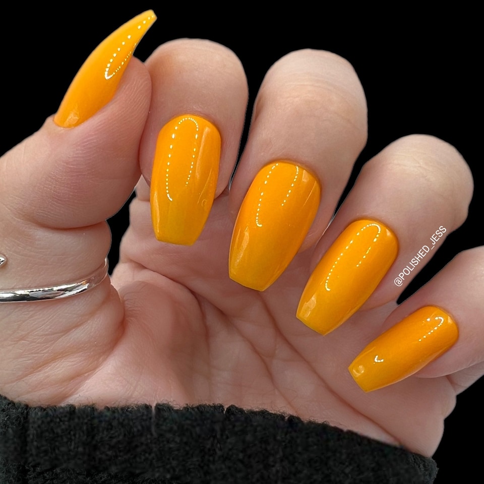image 1 of Bluesky Orange Gel Polish - Hear Me 5ml