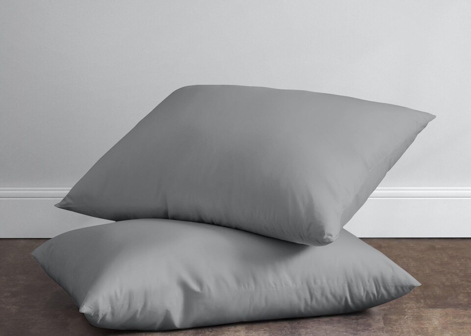 image 1 of Velosso Plain Dyed Pillowcase Pair