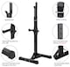 image 4 of Yaheetech  Pair of Adjustable Squat Rack Black