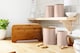 image 9 of Tower Scandi Pink Clay Storage Set Bread Bin 3 Canisters & Biscuit Barrel