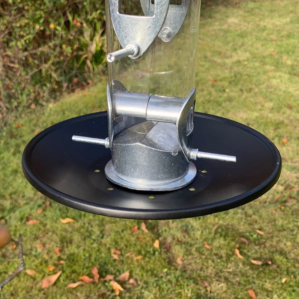 image 1 of Bird Feeder Seed Catcher Tray (Set of 4)