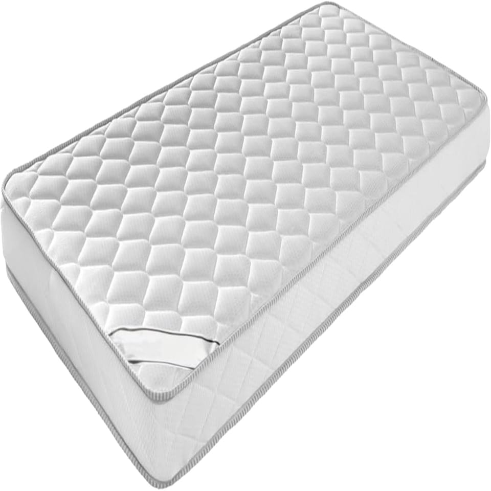 image 1 of Double Ottoman Bed Frame Grey Storage Bed With Hybrid Mattress
