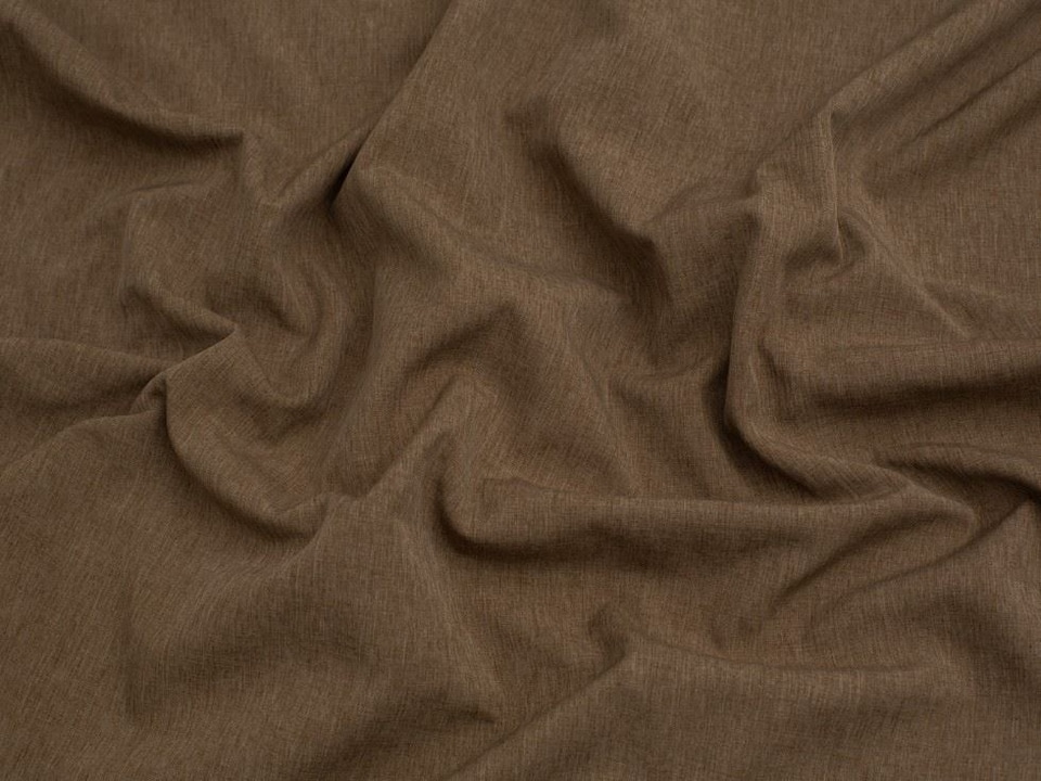 Minerva Core Range Brown Stretch Woven Fleece Back Soft Shell Coating Fabric for Dressmaking, 145cm / 57" Wide - per metre