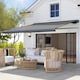 image 10 of Outsunny DIY Retractable Canopy with Remote Controller for Patio, Grey 
