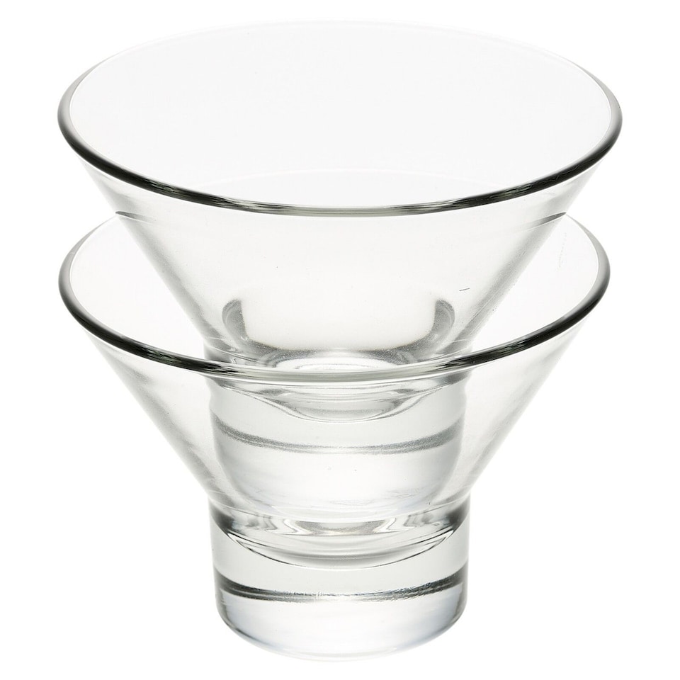 image 1 of Bormioli Rocco 37.5cl Ice Cream Sundae Dessert Glasses Set | Clear | 2
