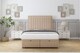image 1 of Sloomy Pemberton Pebble Plush Ottoman Bed With Mattress With 26" Strutted Headboard 5' King