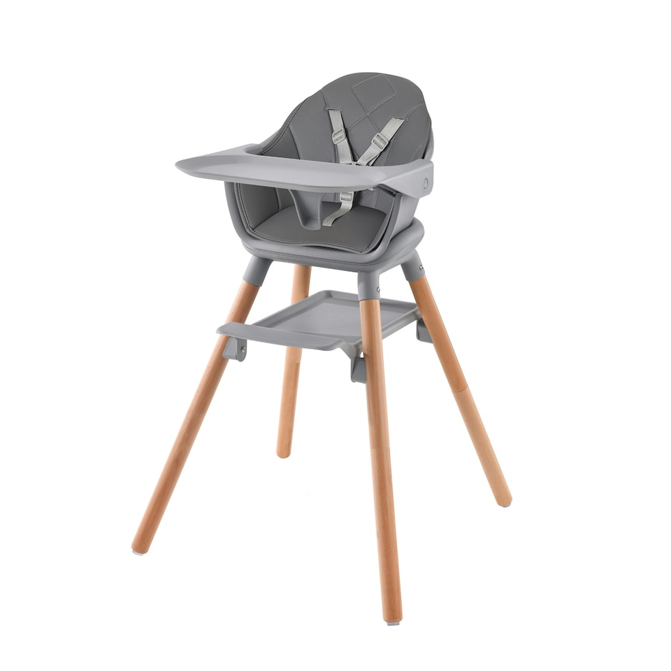 image 1 of Clair de Lune 6-in-1 High Chair - Grey