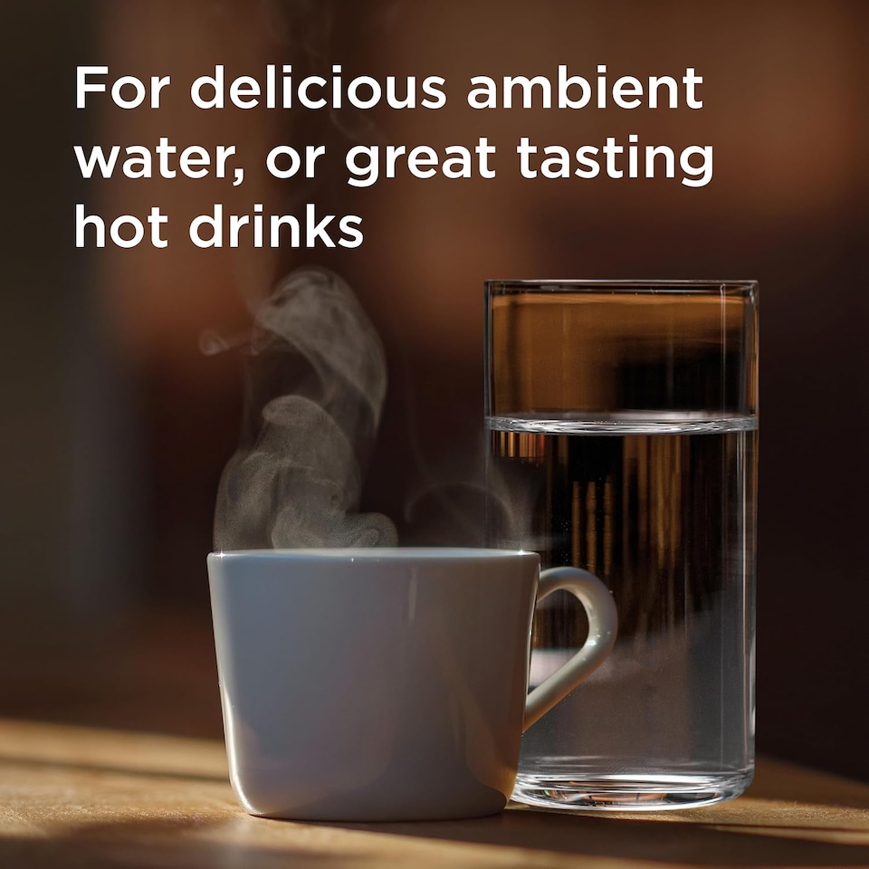 image 1 of BRITA Cube Ambient & Hot Water Dispenser Black (4.0 L)