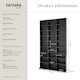 image 6 of CD Shelf Unit Christel - 27 compartments for up to 1080 CDs | Black | black | 102 x 23,50 x 180 cm | 1