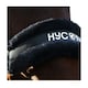 image 2 of HYCONIC Faux Fur Horse Lead Rope - Black - Pony
