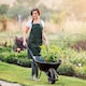 image 2 of Outsunny 4PCs Decorative Garden Fencing 43in x 11.5ft Metal Border Edging