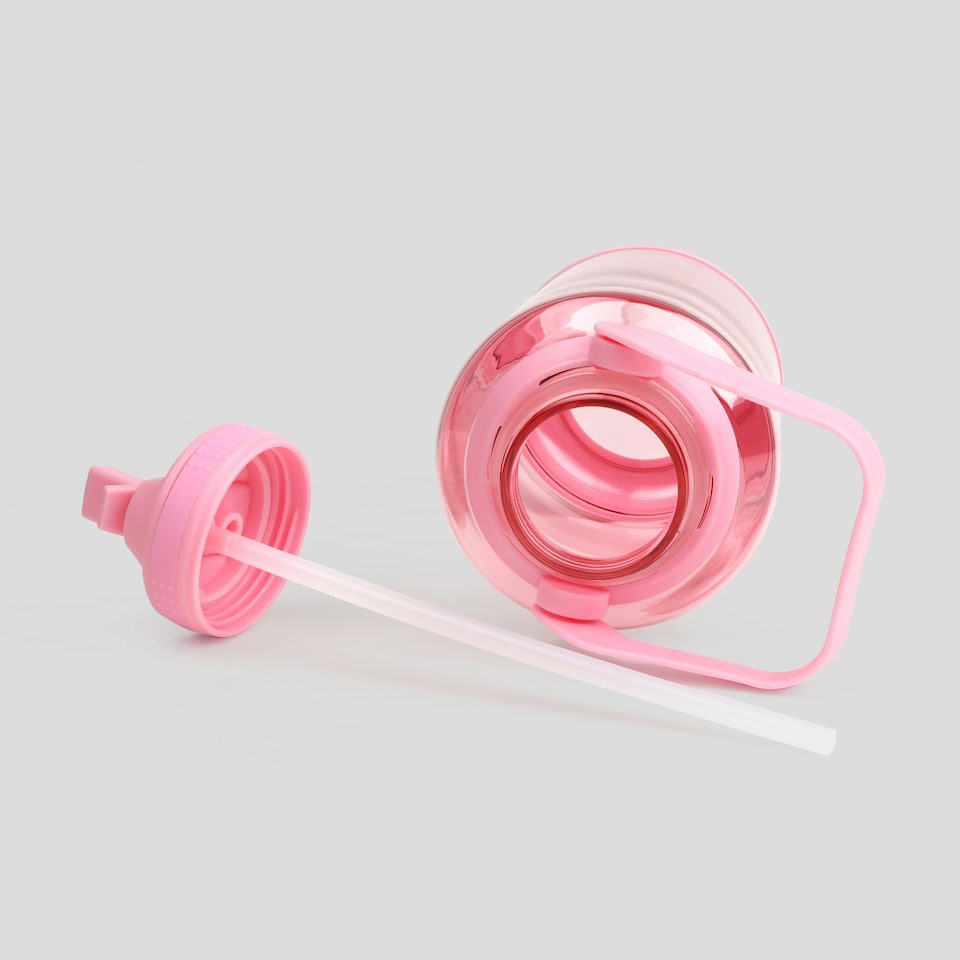 image 1 of Phoenix Fitness Motivational Water Bottle - Pink